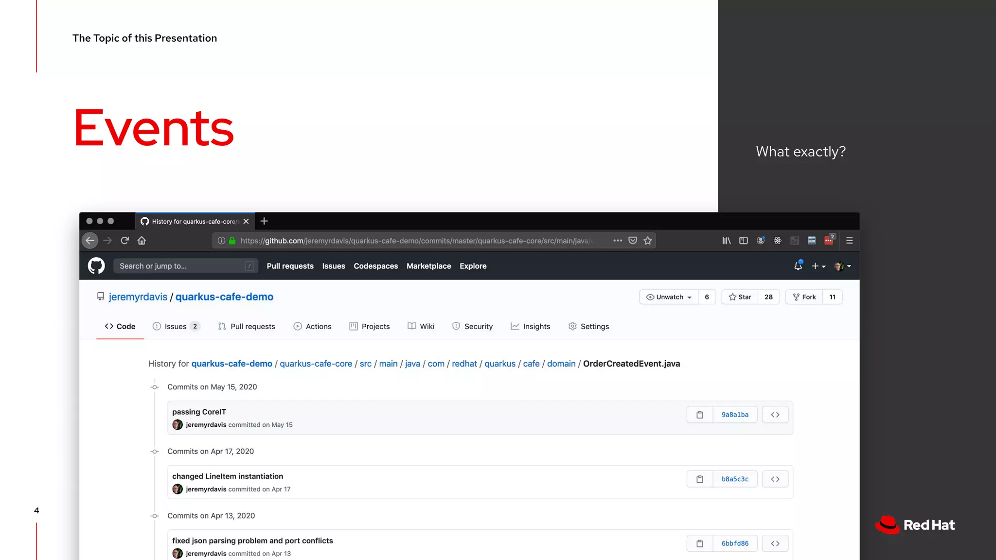 Event Driven Architecture with Quarkus,Kafka, Kubernetes