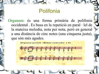 Totes les veus cantent al uníson. És  monofònic. 