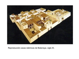 Reproducción casas islámicas de Balansiya. siglo XI.

 