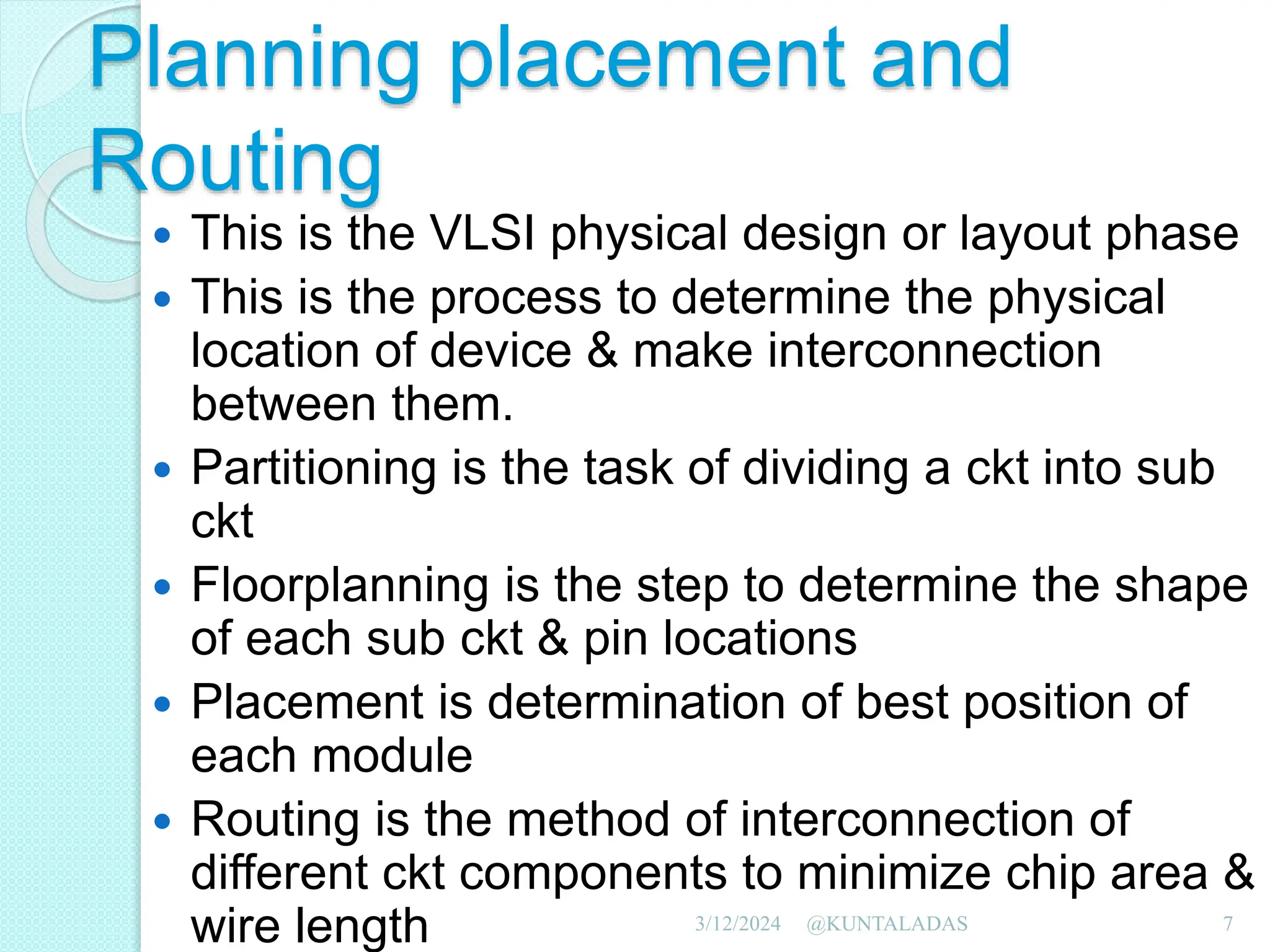 VLSI design flow EDA design ppt electronics eda design | PPT
