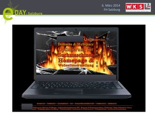 6. März 2014
FH Salzburg
 