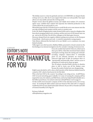 LUMINARY magazine | PDF