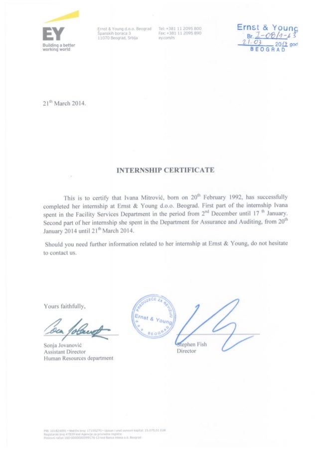 EY Internship Certificate ey-internship-certificate