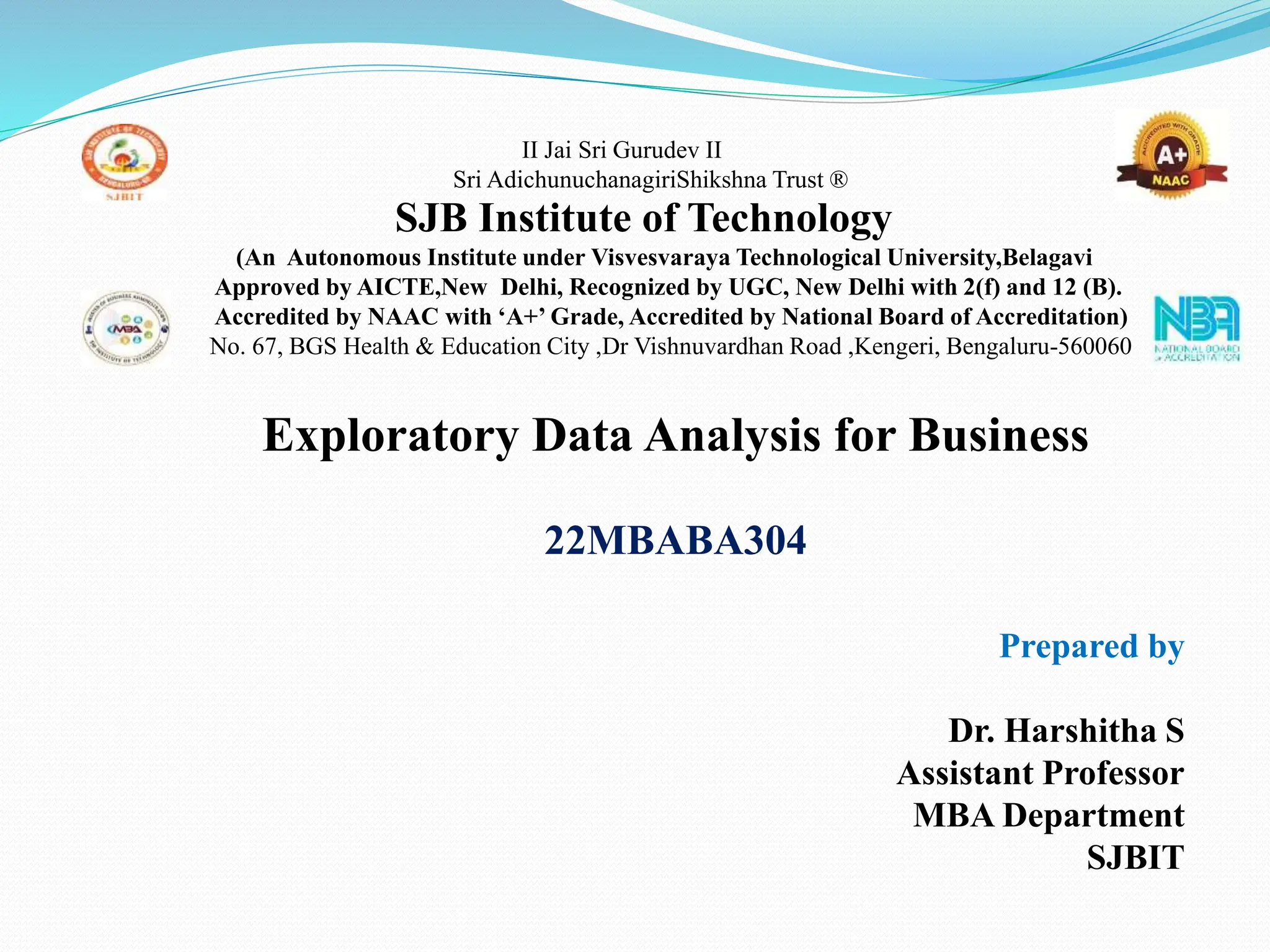 Exploratory data analysis for business MODULE 1.pptx