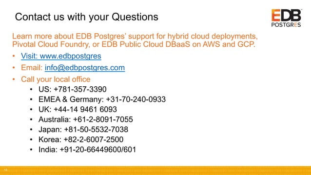 Dbaas With Edb Postgres On Aws Ppt Dbaas With Edb Postgres On Aws Ppt
