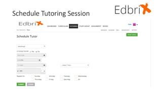 Schedule Tutoring Session
 