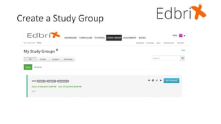 Create a Study Group
 