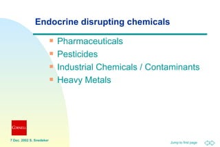 Breast Cancer - Is there a link to endocrine disrupting chemicals ...