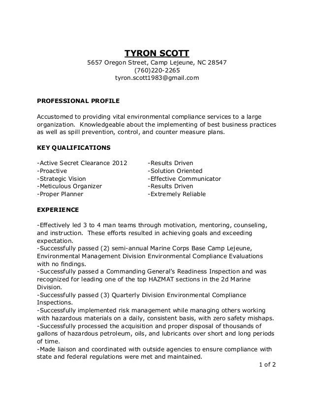 Environmental Compliance Specialist Sle Resume environmental compliance resume Environmental Compliance Specialist Sle Resume environmental compliance resume