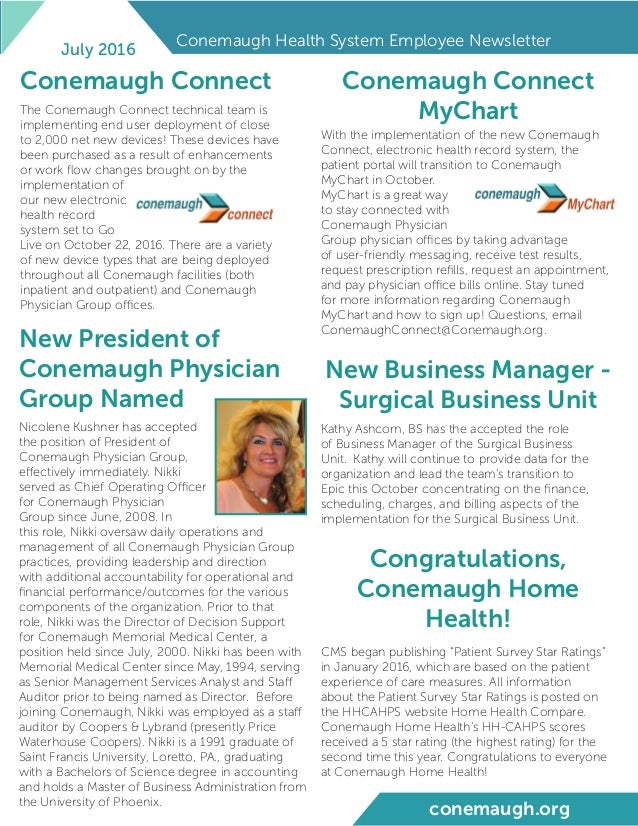 Conemaugh Hospital Medical Records