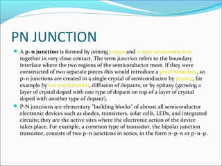 Example Junction Upn Edc(electronics devices and circuits) | PPT