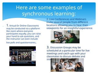 Synchronous Conference EDCK5-chapter-4-part-1reportppt.pptx Tthe teaching | PPTX