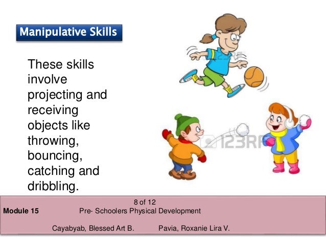 Pre Schooler S Physical Development Pre Schooler S Physical Development