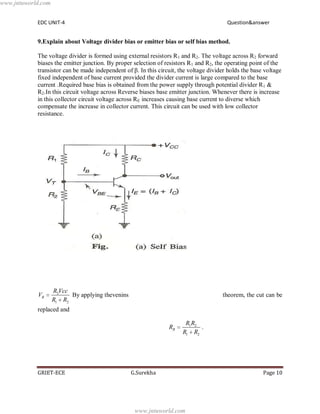 Edc unit 4 | PDF