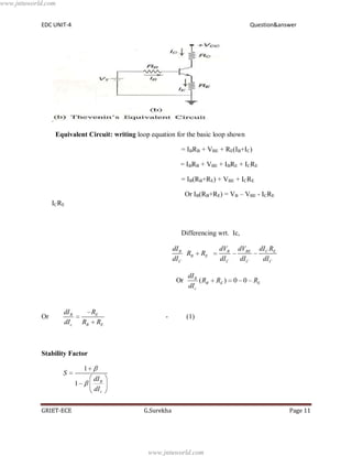Edc unit 4 | PDF