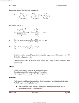 Edc unit 4 | PDF