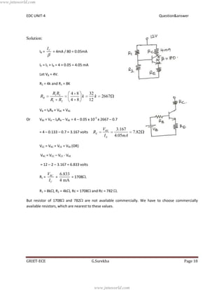 Edc unit 4 | PDF