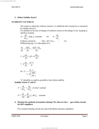 Edc unit 4 | PDF