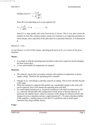 Edc unit 4 | PDF