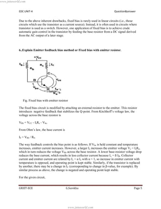 Edc unit 4 | PDF