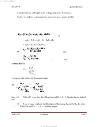 Edc unit 4 | PDF