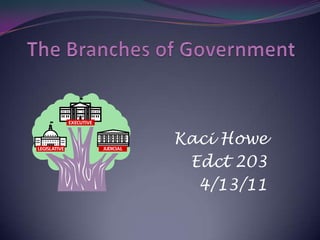 Kaci Howe
 Edct 203
  4/13/11
 