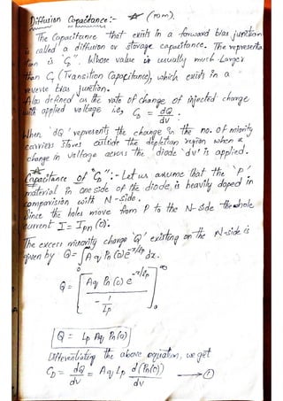 ELECTRONIC DEVICES AND CIRCUITS NOTES PDF