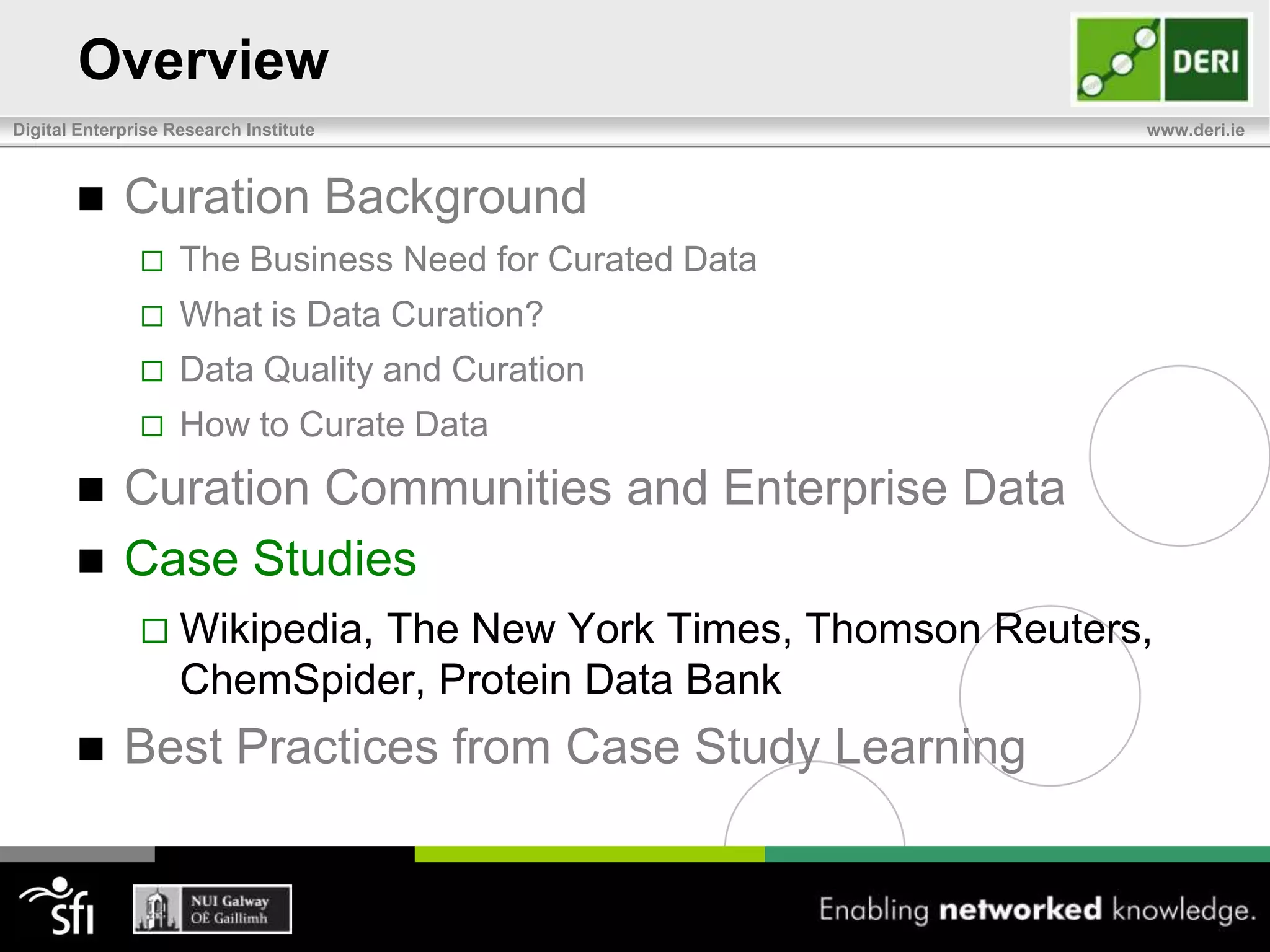External Pre-competitive CommunitiesTwo popular community models areOrganization consortiumOpen communityOrganization consortiumOperates like a private democratic clubUsually closed community, members invited based on skill-set to contributeOutput data - public or limited tomembersConsortiums follow a democratic processMember voting rights may reflect level of investmentLarger players may be leaders of the consortium