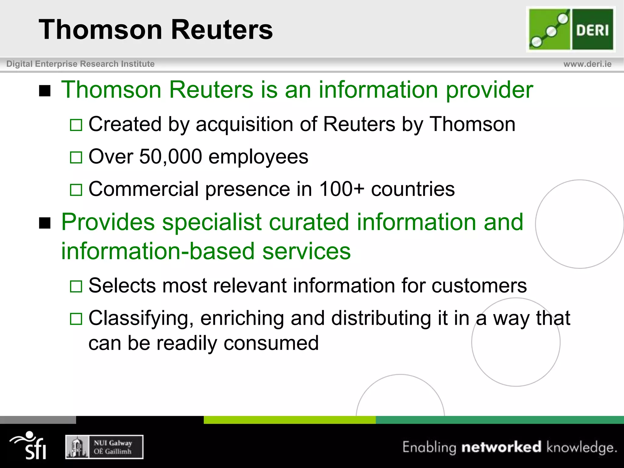 The New York TimesEarly adopter of Linked Open Data (June ‘09)