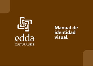 Manual de
identidad
visual.
 