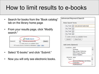 Permalink Shapiro Library Introduction to Shapiro Library Resources | PPTX