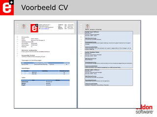 Voorbeeld CV