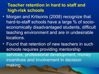 Factors in Teacher Retention in Malawi | PPT