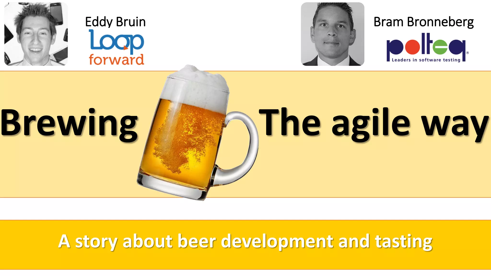 Brewing beer the agile way What testers can learn from brewing beer PPT