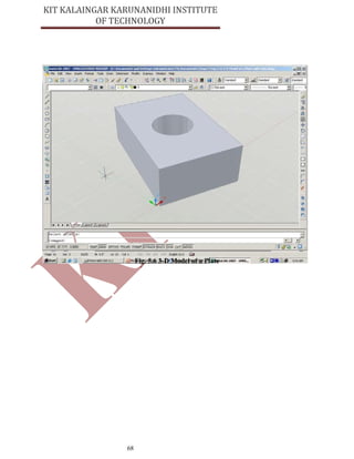 68
Fig. 5.6 3-D Model of a Plate
 