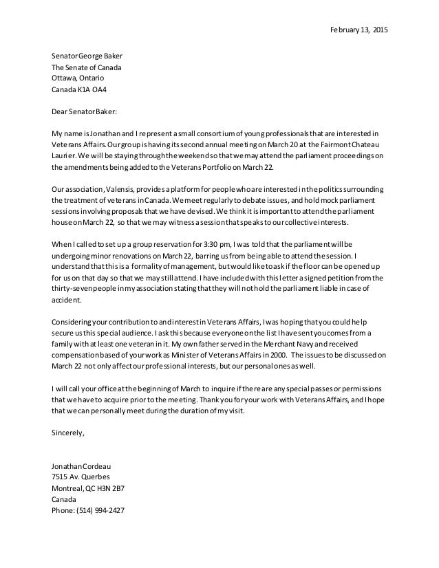 Persuasive Letter 4