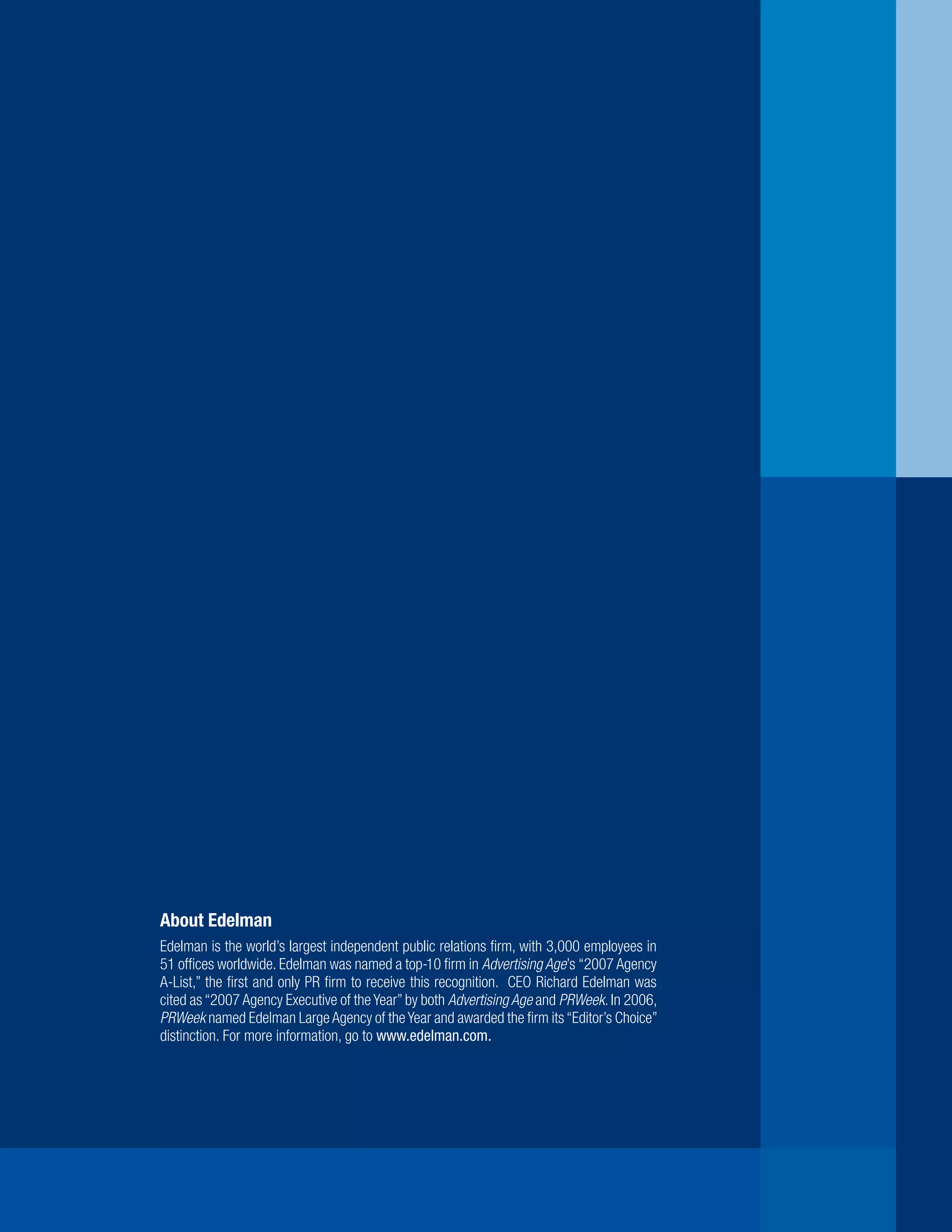 Edelman Trust Barometer 2008