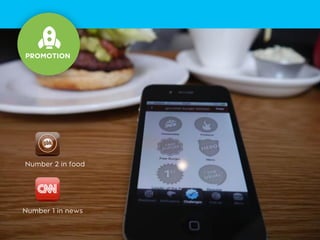 PROMOTION




Number 2 in food




Number 1 in news
 