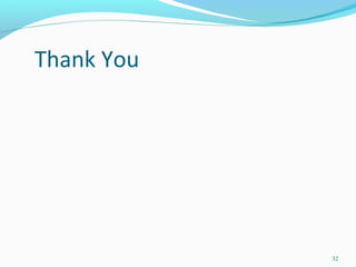 Thank You
32
 