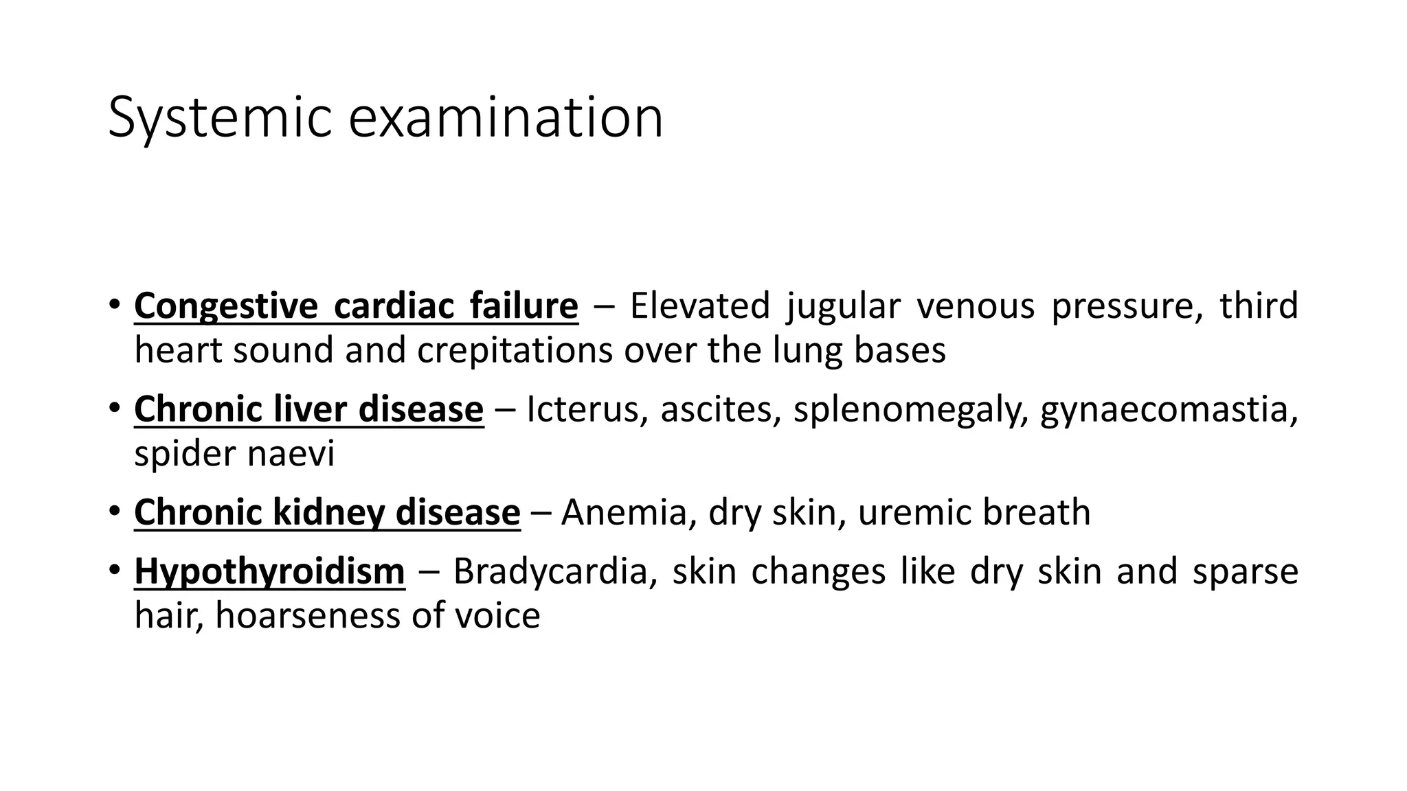 Approach to Pedal Edema (for undergraduates) PPT