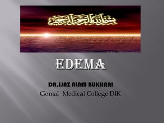DR.IJAZ ALAM BUKHARI
Gomal Medical College DIK
 