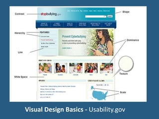 Visual Design Basics - Usability.gov
 