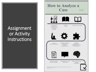 Assignment
or Activity
Instructions
 