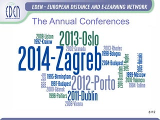 The Annual Conferences
8 /12
 