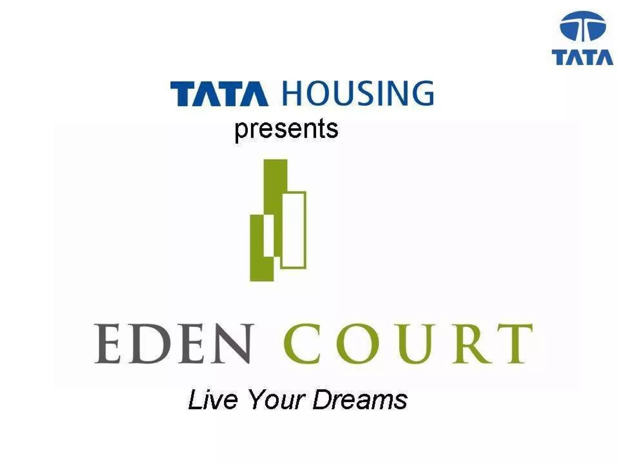 Tata Eden Court by Tata Housing at New Town Rajarhat PPT