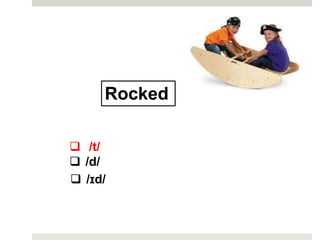 ED Endings in English Language first part | PPTX
