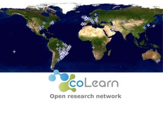 Open research network 
 