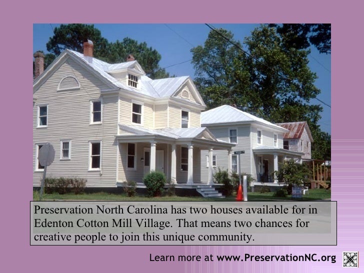 Edenton Cotton Mill Village