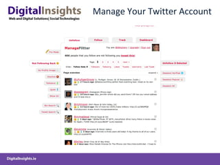 Manage Your Twitter Account 