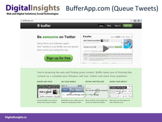 BufferApp.com (Queue Tweets) 